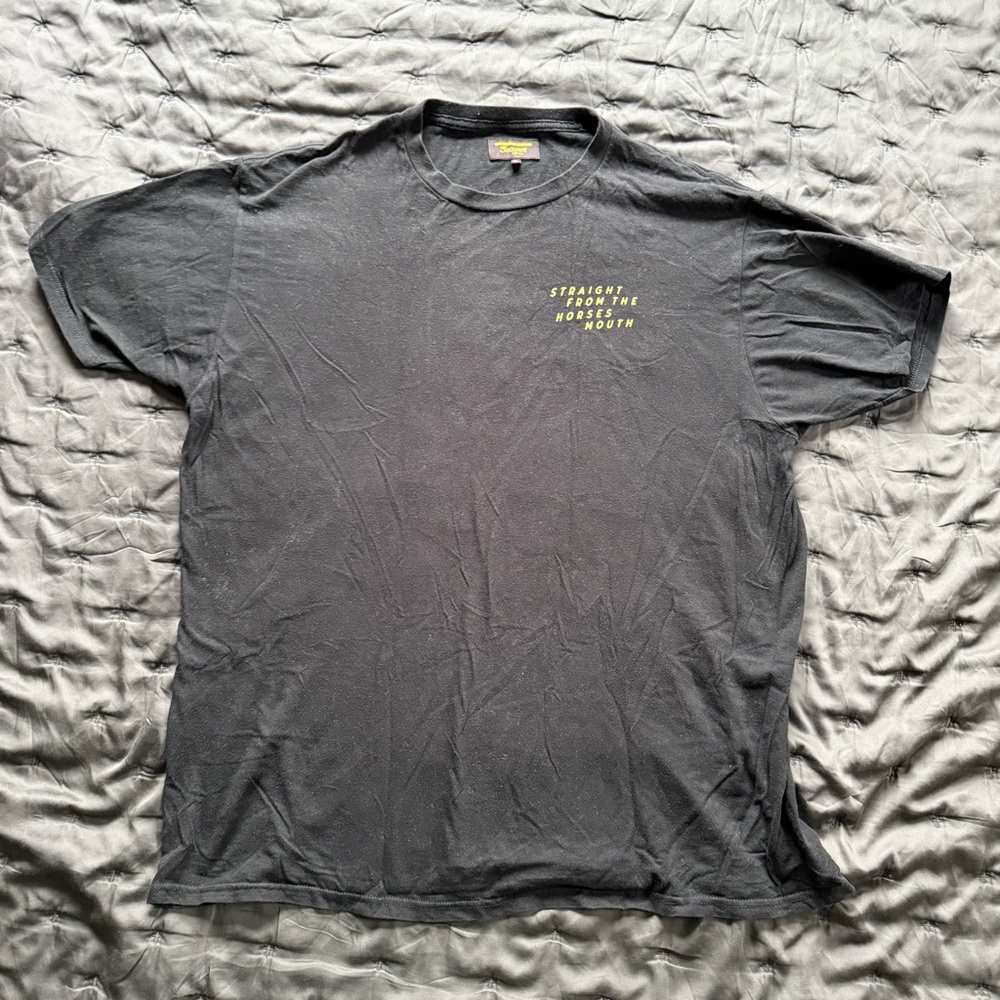 Men's Dark Gray Graphic Tee